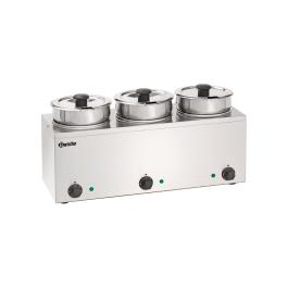 Bain-Marie - Rond - 3 x 3,5 litres - Bartscher - 607035