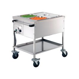 Bain-Marie - 2 x 1/1 GN - H 85,5 x 65 x 82 cm - Bartscher - 200254