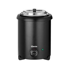 Bouilloire à soupe - 5,4 litres - Noir - Bartscher - 100062