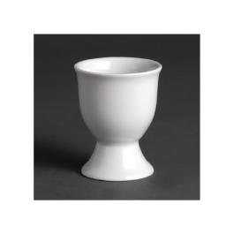 Eierdop - 12 stuks - Wit - Ø 5 x H 6.8 CM - Olympia - U814