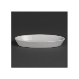 Plat à four - 6 pièces - H 3,2 x 19,5 x 11 CM - Porcelaine - Olympia - W418