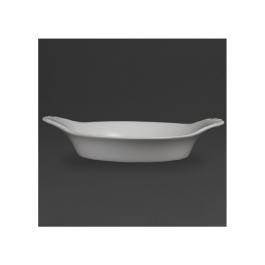 Plat en granit - 6 pièces - H 4,7 x 22 x 17,7 CM - Porcelaine - Olympia - W433