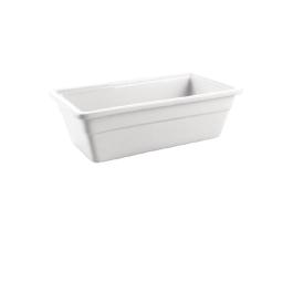 Bac gastronorme - GN 1/3 - Blanc - H 10 x 32,5 x 17,6 CM - Porcelaine - Olympia - U811