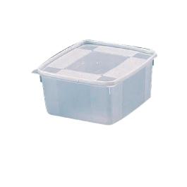 Boîte alimentaire - 1/6 GN - 1,5 Litre - 6 pièces - H 8,5 x 17,6 x 16,2 CM - Matfer Bourgeat - P547