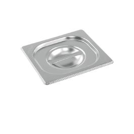 Deksel gastronormbak - 1/6 GN - H 3 x 17.6 x 16.2 CM - RVS - Vogue - K993