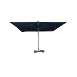 Markt Parasol Karin - Zonder Volant - Zwart - H 415 x B 400 x D 400 CM - G-Line