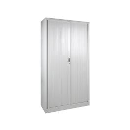Roldeurkast - Grijs - H 195 x 120 x 43 CM - Proflight