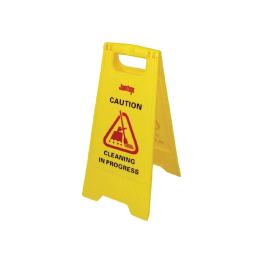 Waarschuwingsbord - Cleaning in progress - H 64 CM - Jantex - L433