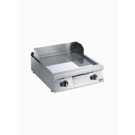 Bakplaat - 2200 Line - Gas - Glad/geribbeld - 80 CM - Diamond - G22/PM8T-N