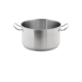 Cocotte - 9,5 Litre - Ø 28 x H 15,5 CM - Inox - Vogue - M941