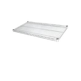 Étagère rack - 2 pièces - 91,5 x 45,7 CM - Chrome - Vogue - U889