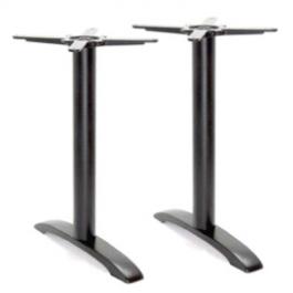 Cadre de table traiteur - Fonte - Lot de deux pieds - Noir - Provolone