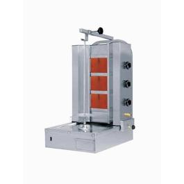 Donergrill - gas 3 brander motor onder - H 99 x57 x67 CM - Naomi - ecu3g
