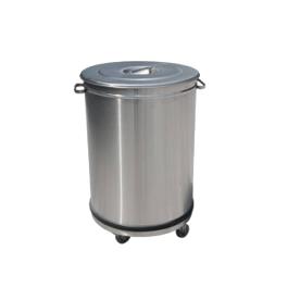 Vuilnisbak - 50 Liter - Deksel - Wielen - Diamond - PCR/50B