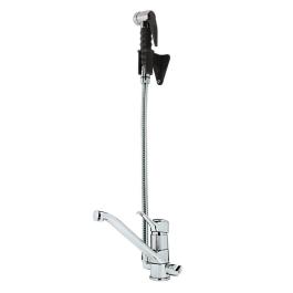 Robinet avec groupe mitigeur - Fonctionnement mono - douchette extractible - Diamond - CW5001-S