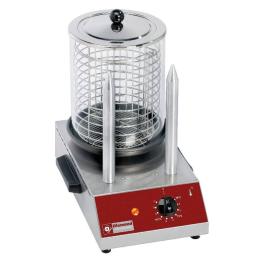 Hot Dog koker - 40 worsten - 2 Elektrische staafjes - Diamond - STAR-HD/R2