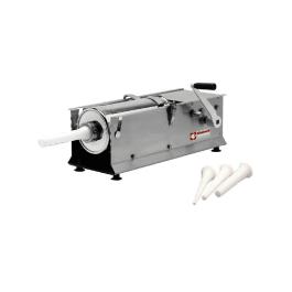 Worstenvulmachine - 14 Liter - RVS - Horizontaal - H 30 x 80 x 27 CM - Diamond - BSX14