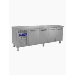 Etabli réfrigéré - 4 Portes - 550 Litres - Moteur gauche - Diamant - MR4/TP