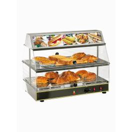 Vitrine chauffante - Ledger - Double couche - Diamant - VLD2/R