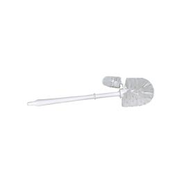 Toiletborstel - Met randreiniger - 36 CM - Ø7 CM - Wit - 515925
