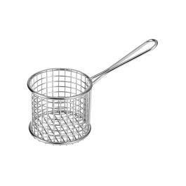 Panier de Service - H 7.9 CM - 0.193 KG - Ø9.3 CM - Acier Inoxydable 18/10 - Trenton International - 125244