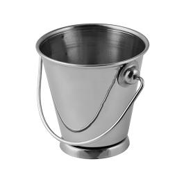 Seau de service - H 7,5 CM - 0,09 KG - Ø7,5 CM - Inox - Trenton International - 125246
