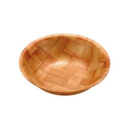 Corbeille à pita/pain - H 4 CM - 0.05 KG - Ø15 CM - Bois tressé - 861060