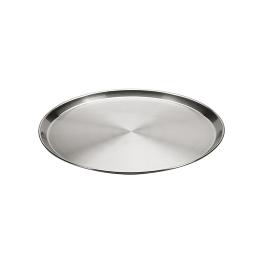 Plateau de service - 0,79 KG - Ø40 CM - inox 18/08 - 180020