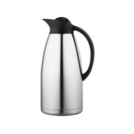 Pichet isotherme - H 32 CM - 1,08 KG - acier inoxydable 18/10 - Noir - 3 litres - 595008