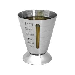Mesureur de bar - H 7 CM - 0,078 KG - Ø5,6 CM - inox - Vin Bouquet - 220030