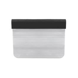 Grattoir à pâte - 13 CM - 0,13 KG - 13,5 CM - acier inoxydable - Noir - 895011