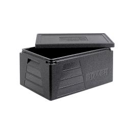 Thermobox - 1/1 GN - 42 Litres - H 29 x 59.5 x 39.5 CM - Polypropylène - Noir - Thermo Future Box - 235090