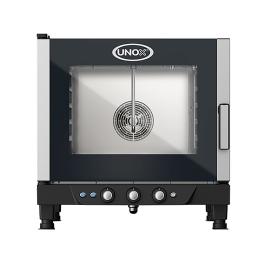 Cheflux - H 77.2 x 75 x 77.3 CM - 55 KG - 380 - 415 - Sans - Prise V - 7100 W - Inox - +80°C / +260°C - Unox - 596724