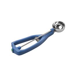 Cuillère à glace - 0.145 KG - Ø4.7 CM - acier inoxydable 18/10 - Bleu - 0.036 Litre - Stöckel - 040236