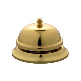 Bel (Balie/Receptie) - H 6 CM - 0.11 KG - Ø9 CM - Messing - 125010