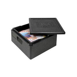 Thermobox Pizza - H 33 x 41 x 41 CM - 1,15 KG - Polypropylène - Noir - 32 Litres - Thermo Future Box - 235041