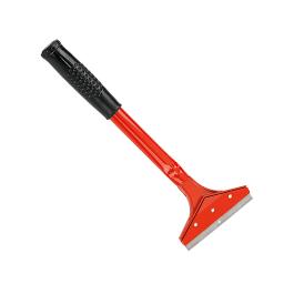 Grattoir pour plaques de cuisson - 10 CM - 1 KG - 30 CM - Métal - Rouge - 316780