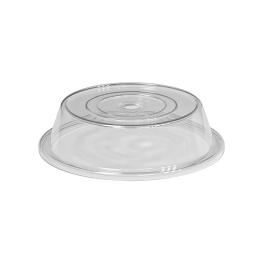 Couvercle de plaque - H 4,5 CM - 0,266 KG - Ø26,5 CM - Polycarbonate - Transparent - 532032