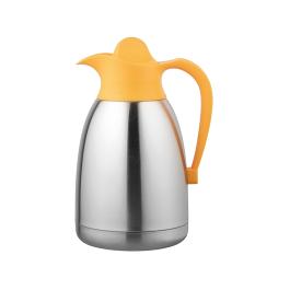 Isoleerkan - H 26 CM - 0.65 KG - RVS 18/10 - Geel - 1.5 Liter - 595015
