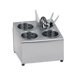 Unité de distribution de couverts - H 22,2 x 30 x 25,5 CM - 1,68 KG - Inox - 705090