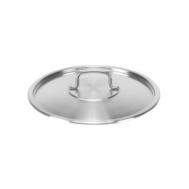 Couvercle - 0,175 KG - Ø16 CM - acier inoxydable 18/10 - 720070
