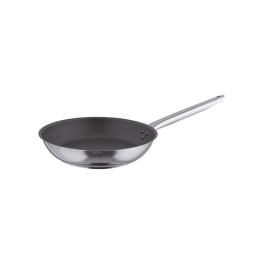 Poêle Lyonnaise - H 3,8 CM - 0,675 KG - Ø20 CM - Inox - Pujadas - 720751