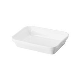 Gratineerschaal - H 4 x 19 x 13 CM - 0.415 KG - Porselein - Wit - Revol - 735631