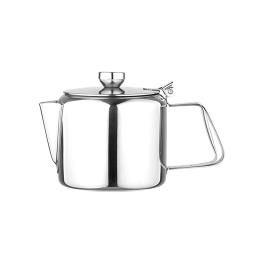 Theepot - H 10 CM - 0.23 KG - Ø10 CM - RVS - 0.6 Liter - 861003