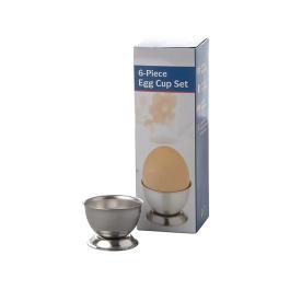 Eierdopje - H 3.5 CM - 0.15 KG - Ø4.5 CM - RVS - 861041