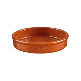 Cocotte - H 3.5 CM - 0.25 KG - Ø14 CM - Aardewerk - Terracotta - 0.3 Liter - Regas - 540102
