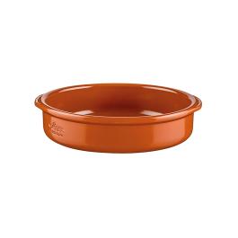 Casserole - H 4 CM - 0.5 KG - Ø17 CM - Aardewerk - Terracotta - 0.5 Liter - Regas - 540110