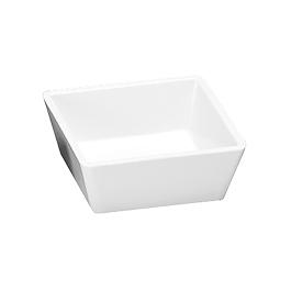 Plat de service - H 3,5 x 9 x 9 CM - 0,001 KG - Mélamine - Blanc - 145270