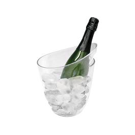 Wijnkoeler - H 20 x 24 x 20.5 CM - 0.46 KG - Polystyreen (Ps) - Transparant - Vin Bouquet - 130252