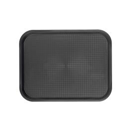 Dienblad - H 2 x 35 x 27 CM - 0.28 KG - Polypropyleen - Zwart - Caterchef - 430155